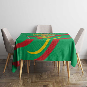 Mauritania Tablecloth Happy Independence Day - African Pride