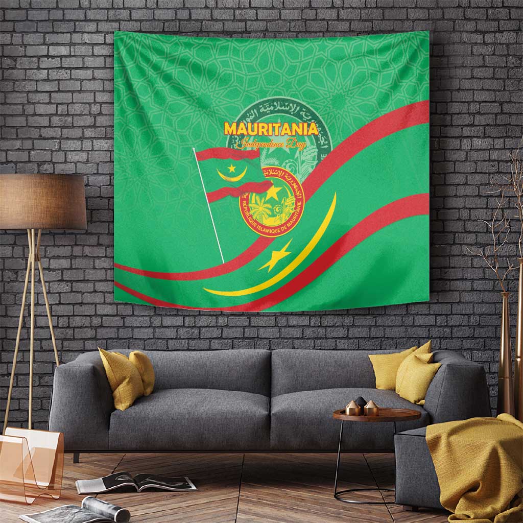 Mauritania Tapestry Happy Independence Day - African Pride