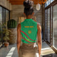 Mauritania Personalized Women Sleeveless Polo Shirt Happy Independence Day - African Pride