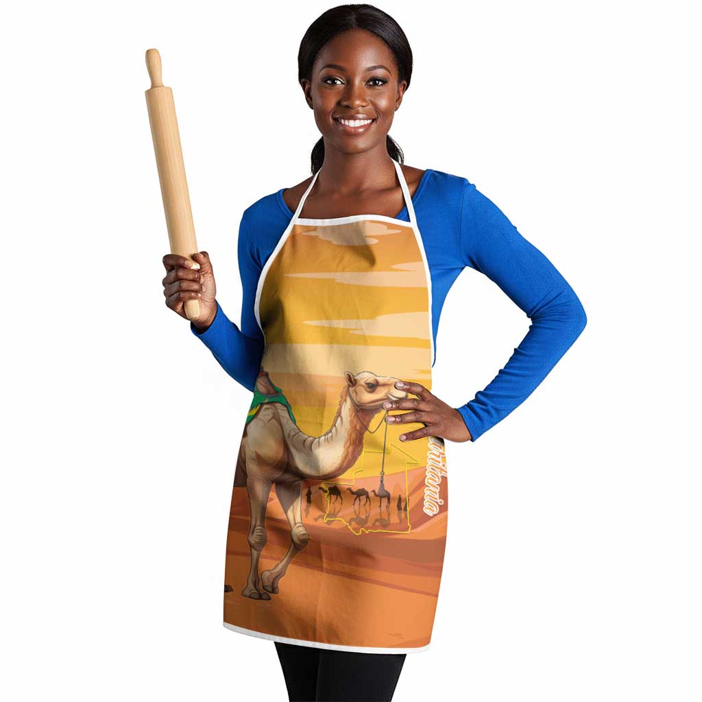 Mauritania Sahara Apron Camel With Map