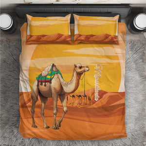 Mauritania Sahara Bedding Set Camel With Map - African Pride