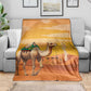 Mauritania Sahara Blanket Camel With Map - African Pride