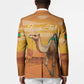 Personalized Mauritania Sahara Blazer Camel With Map