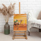 Mauritania Sahara Canvas Wall Art Camel With Map - African Pride