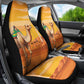 Mauritania Sahara Car Seat Cover Camel With Map - African Pride