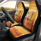 Mauritania Sahara Car Seat Cover Camel With Map - African Pride