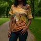 Personalized Mauritania Sahara Cross Shoulder Shirt Camel With Map