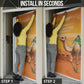 Personalized Mauritania Sahara Door Cover Camel With Map