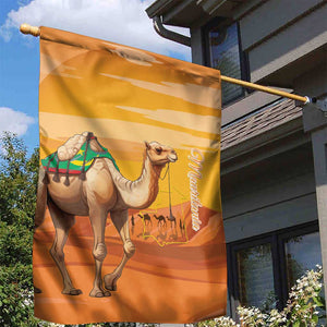 Mauritania Sahara Garden Flag Camel With Map - African Pride