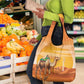 Mauritania Sahara Grocery Bag Camel With Map - African Pride