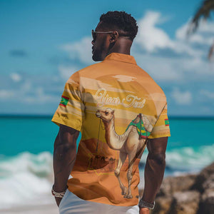 Mauritania Sahara Personalized Hawaiian Shirt Camel With Map - African Pride