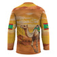 Personalized Mauritania Sahara Hockey Jersey Camel With Map