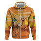 Mauritania Sahara Personalized Hoodie Camel With Map - African Pride