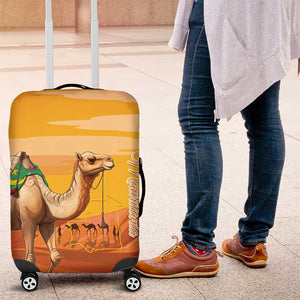 Mauritania Sahara Luggage Cover Camel With Map - African Pride
