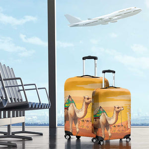 Mauritania Sahara Luggage Cover Camel With Map - African Pride