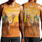 Mauritania Sahara Personalized Men Tank Top Camel With Map - African Pride