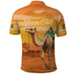 Mauritania Sahara Personalized Polo Shirt Camel With Map - African Pride