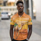 Mauritania Sahara Personalized Polo Shirt Camel With Map - African Pride