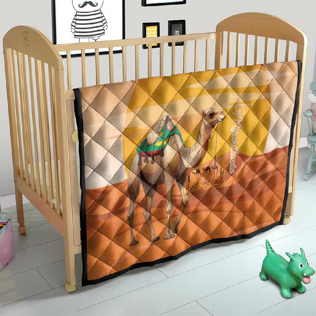 Mauritania Sahara Quilt Camel With Map - African Pride