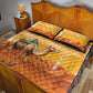 Mauritania Sahara Quilt Bed Set Camel With Map - African Pride