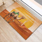 Mauritania Sahara Rubber Doormat Camel With Map - African Pride