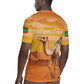 Mauritania Sahara Personalized Rugby Jersey Camel With Map - African Pride