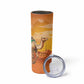 Mauritania Sahara Personalized Skinny Tumbler Camel With Map - African Pride