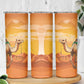 Mauritania Sahara Personalized Skinny Tumbler Camel With Map - African Pride