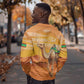 Mauritania Sahara Personalized Sweatshirt Camel With Map - African Pride
