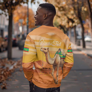 Mauritania Sahara Personalized Sweatshirt Camel With Map - African Pride