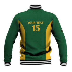 South Africa Hockey Custom Baseball Jacket Come On Ama Stokke Stokke - African Pride