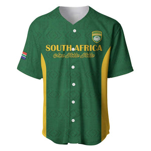 South Africa Hockey Custom Baseball Jersey Come On Ama Stokke Stokke - African Pride