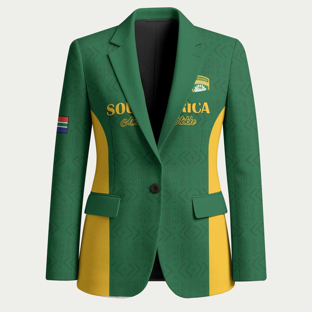 South Africa Hockey Custom Blazer Go Ama Stokke Stokke Go