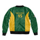 South Africa Hockey Custom Bomber Jacket Come On Ama Stokke Stokke - African Pride