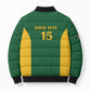 South Africa Hockey Custom Bomber Puffer Jacket Go Ama Stokke Stokke Go