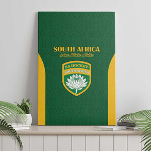 South Africa Hockey Canvas Wall Art Come On Ama Stokke Stokke - African Pride