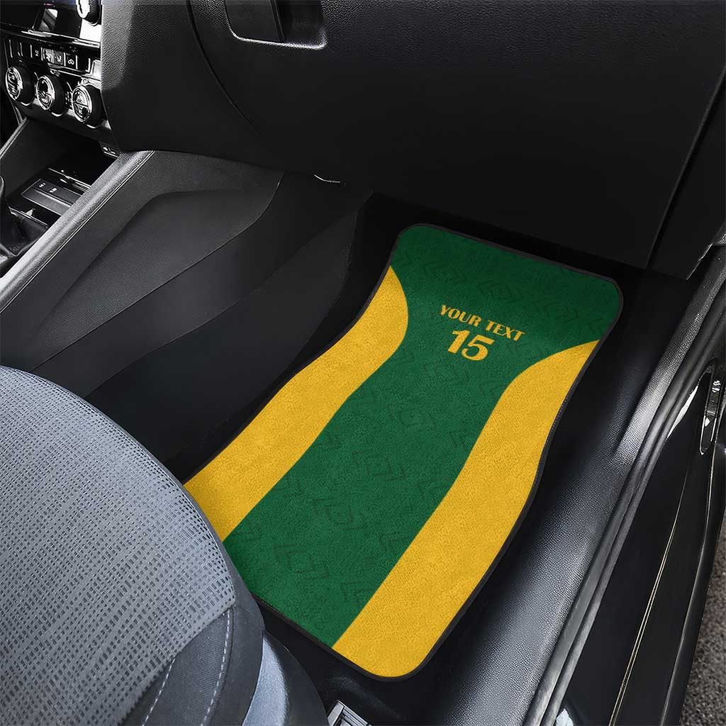 South Africa Hockey Custom Car Mats Come On Ama Stokke Stokke - African Pride