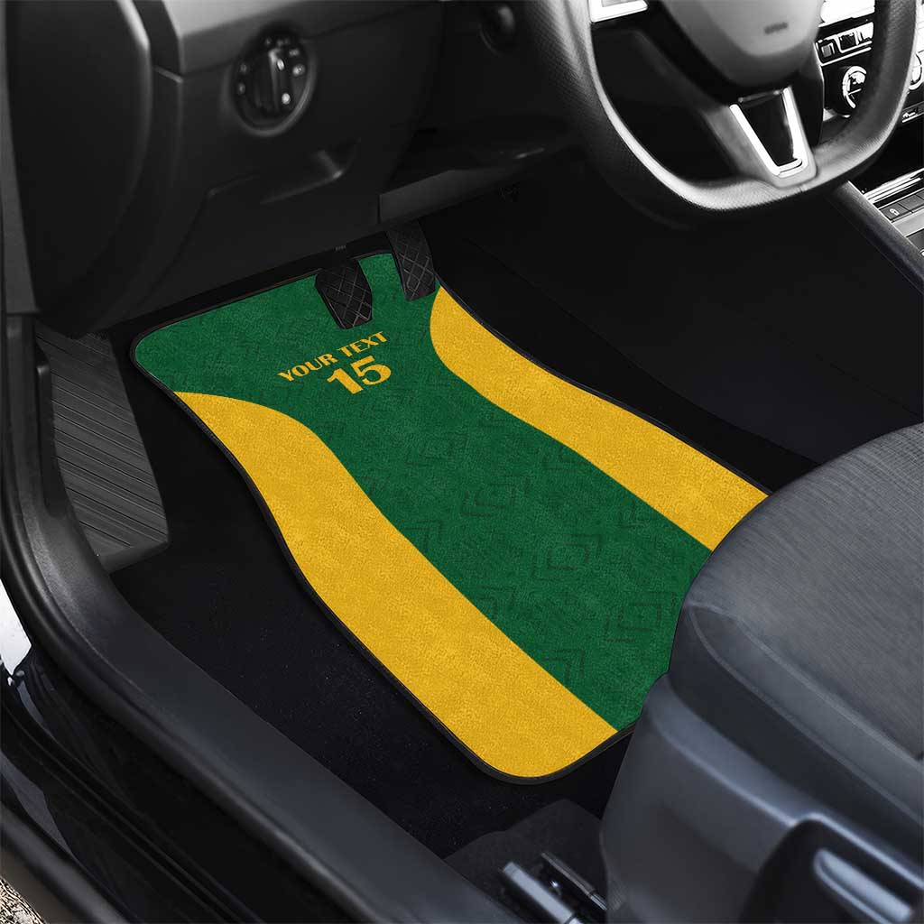 South Africa Hockey Custom Car Mats Come On Ama Stokke Stokke - African Pride