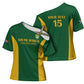 South Africa Hockey Custom Cross Shoulder Shirt Go Ama Stokke Stokke Go