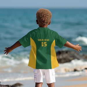 South Africa Hockey Custom Kid Hawaiian Shirt Come On Ama Stokke Stokke - African Pride