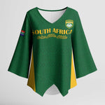 South Africa Hockey Custom Kimono Sleeve Blouse Go Ama Stokke Stokke Go