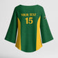 South Africa Hockey Custom Kimono Sleeve Blouse Go Ama Stokke Stokke Go
