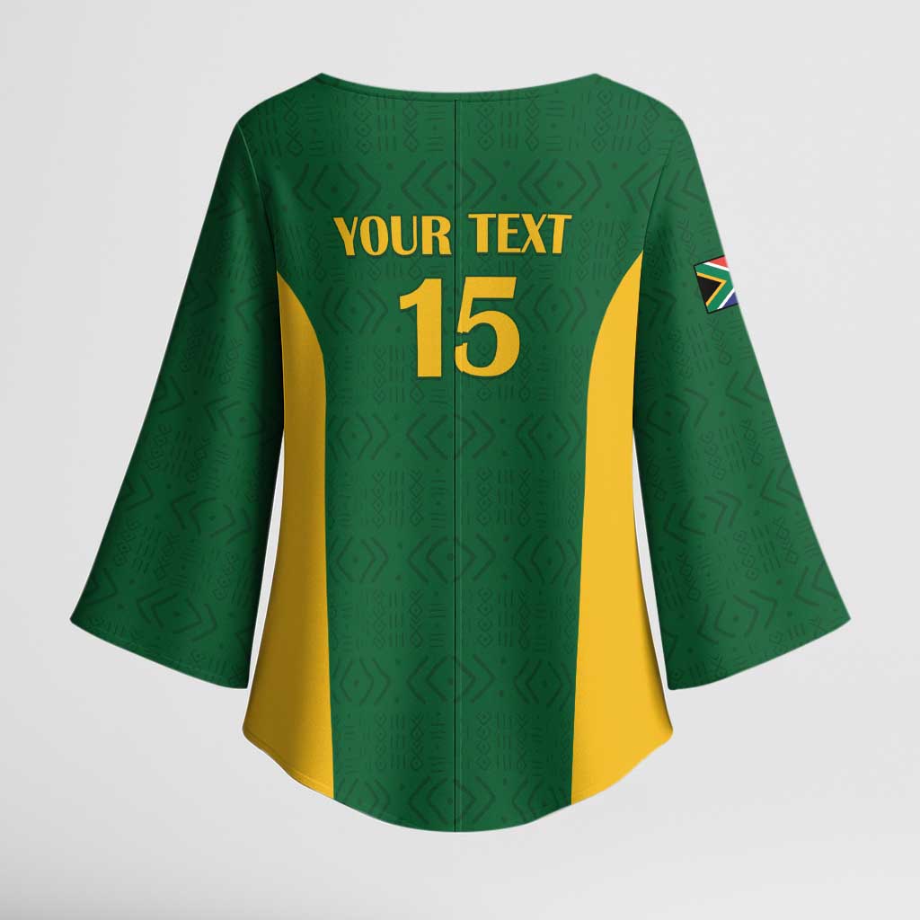 South Africa Hockey Custom Kimono Sleeve Blouse Go Ama Stokke Stokke Go