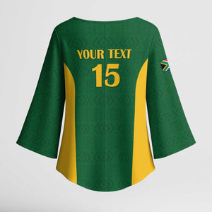 South Africa Hockey Custom Kimono Sleeve Blouse Go Ama Stokke Stokke Go