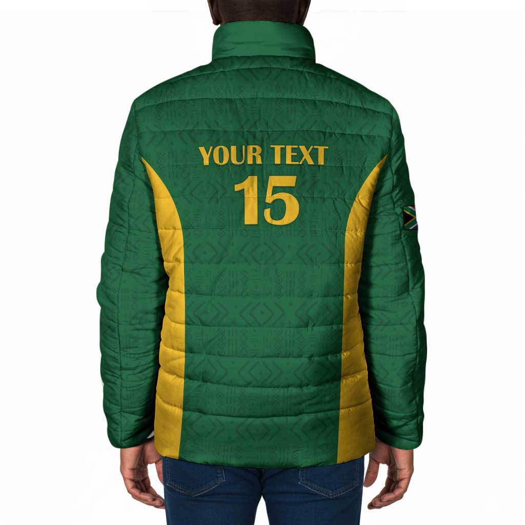 South Africa Hockey Custom Padded Jacket Go Ama Stokke Stokke Go
