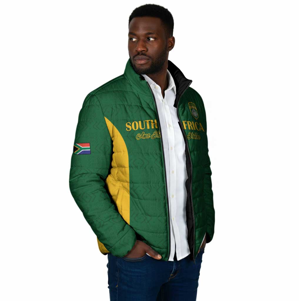South Africa Hockey Custom Padded Jacket Go Ama Stokke Stokke Go