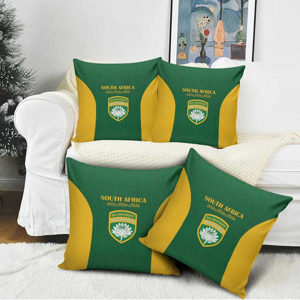 South Africa Hockey Pillow Cover Go Ama Stokke Stokke Go