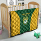South Africa Hockey Quilt Come On Ama Stokke Stokke - African Pride