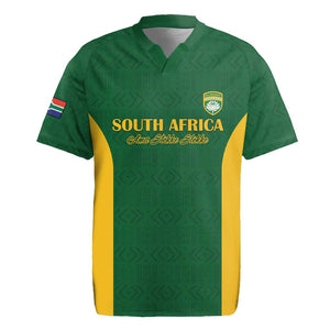 South Africa Hockey Custom Rugby Jersey Come On Ama Stokke Stokke - African Pride