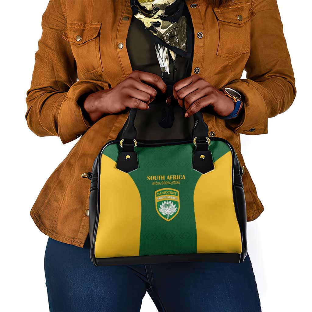 South Africa Hockey Shoulder Handbag Come On Ama Stokke Stokke - African Pride
